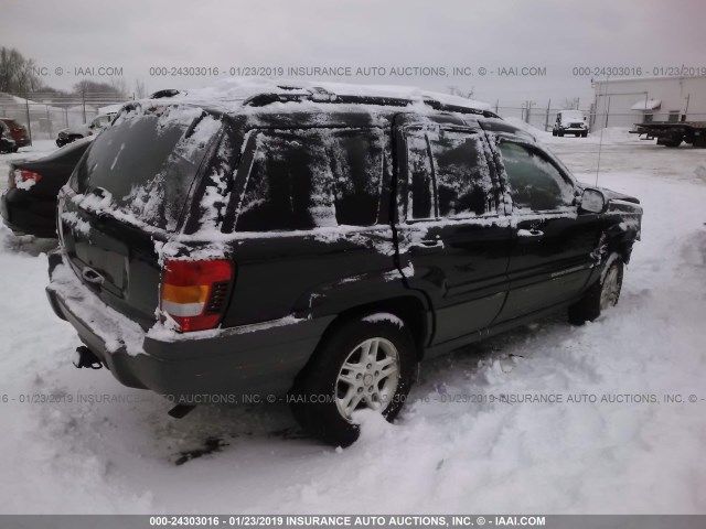 1J4GW48SX4C280843 - 2004 JEEP GRAND CHEROKEE LAREDO/COLUMBIA/FREEDOM 黑色 照片 4
