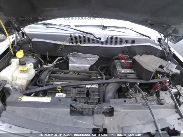 1C4NJCBA3CD651761 - 2012 JEEP COMPASS SPORT GRAY photo 10