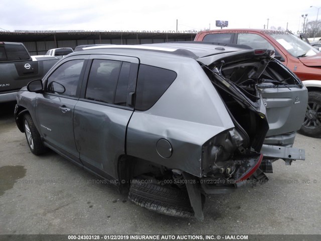 1C4NJCBA3CD651761 - 2012 JEEP COMPASS SPORT GRAY photo 3