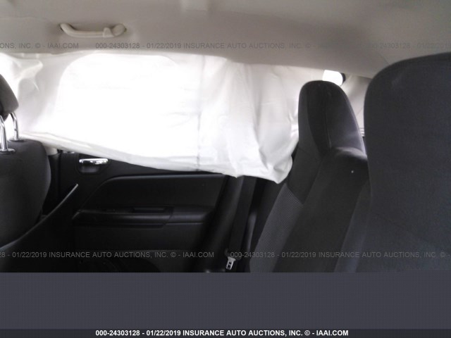 1C4NJCBA3CD651761 - 2012 JEEP COMPASS SPORT GRAY photo 8