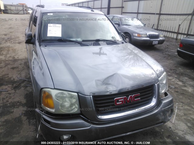 1GKDT13S752260200 - 2005 GMC ENVOY GRAY photo 1