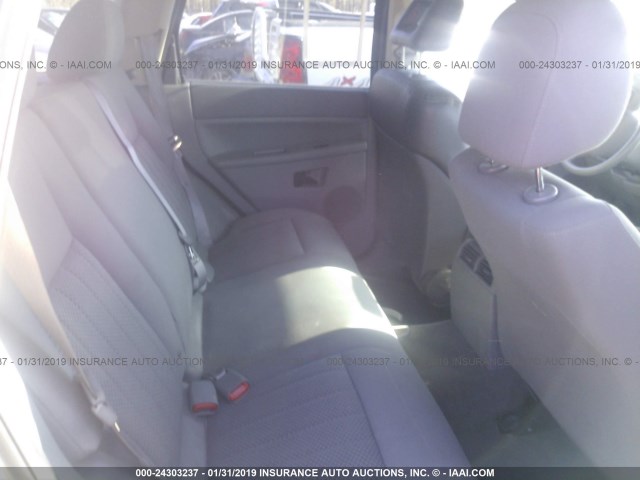 1J4GR48K15C514845 - 2005 JEEP GRAND CHEROKEE LAREDO/COLUMBIA/FREEDOM თეთრი ფოტო 8