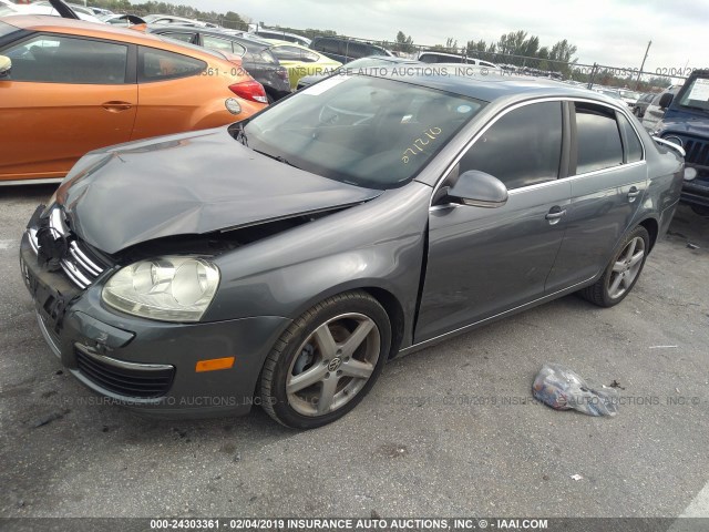 3VWRM81K18M071210 - 2008 VOLKSWAGEN JETTA SE/SEL GRAY photo 2