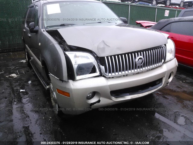 4M2ZU86K95ZJ30410 - 2005 MERCURY MOUNTAINEER  BEIGE photo 6