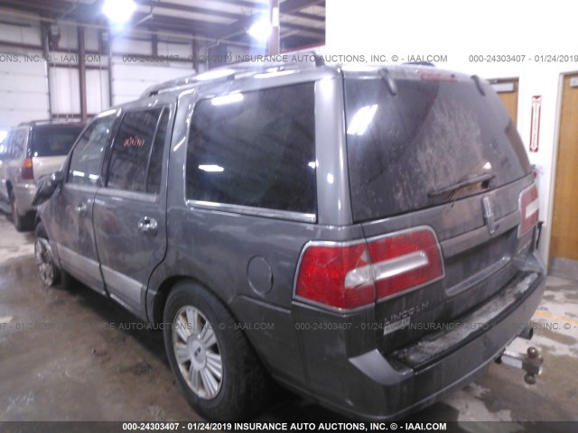 5LMJJ2J56AEJ00396 - 2010 LINCOLN NAVIGATOR 灰色 照片 3