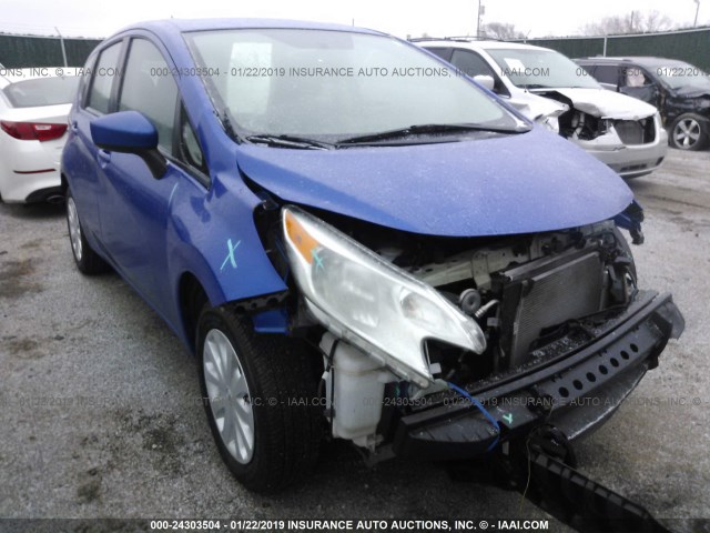 3N1CE2CP5GL380228 - 2016 NISSAN VERSA NOTE S/S PLUS/SV/SL/SR BLUE photo 1