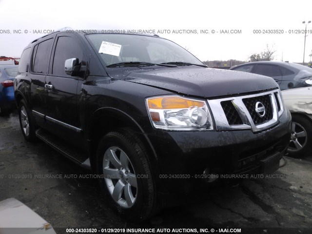 5N1AA0NCXDN612280 - 2013 NISSAN ARMADA SV/SL/PLATINUM BLACK photo 1