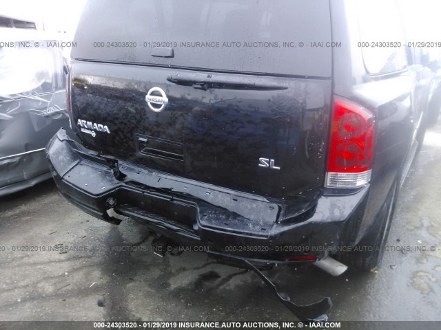 5N1AA0NCXDN612280 - 2013 NISSAN ARMADA SV/SL/PLATINUM BLACK photo 6