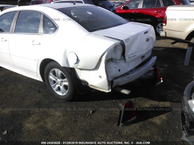 2G1WA5E36E1139769 - 2014 CHEVROLET IMPALA LIMITED LS WHITE photo 3