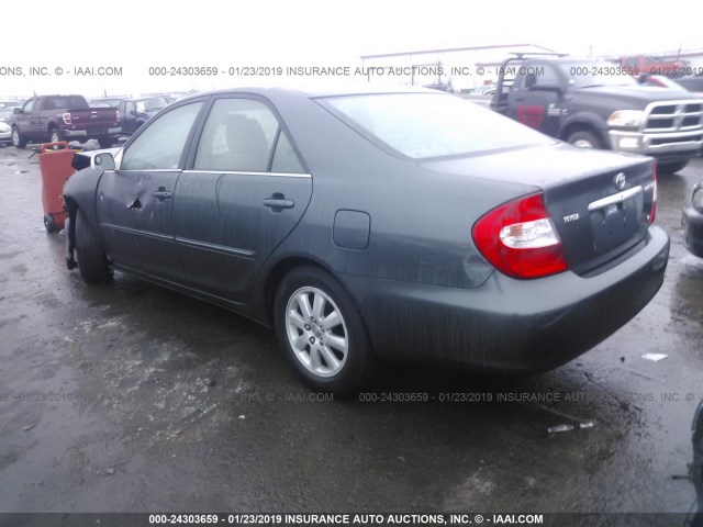 4T1BF32K03U544000 - 2003 TOYOTA CAMRY LE/XLE/SE GREEN photo 3