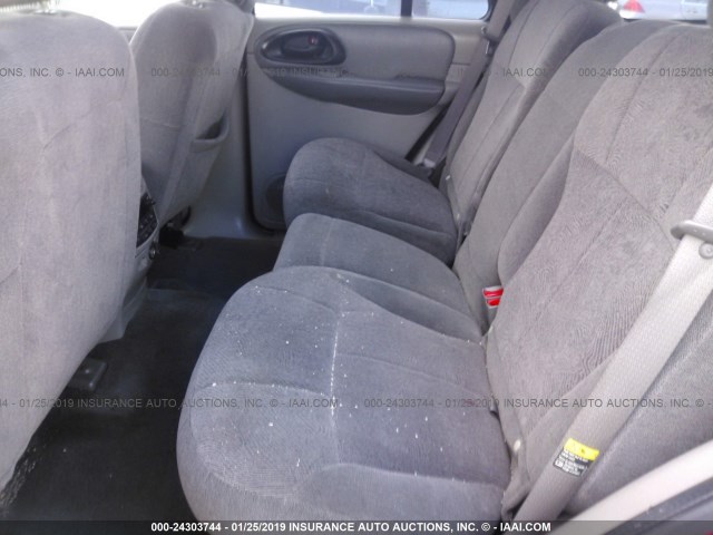 1GNDS13S042206841 - 2004 CHEVROLET TRAILBLAZER LS/LT MAROON photo 8