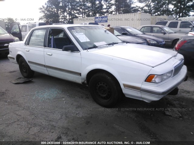 1G4AG55M5T6401775 - 1996 BUICK CENTURY SPECIAL/CUSTOM/LIMITED WHITE photo 1