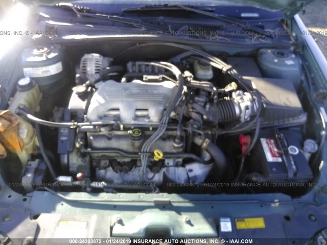 1G1NE52M5VY122231 - 1997 CHEVROLET MALIBU LS მწვანე ფოტო 10