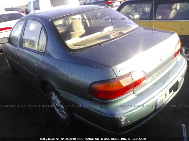 1G1NE52M5VY122231 - 1997 CHEVROLET MALIBU LS მწვანე ფოტო 3