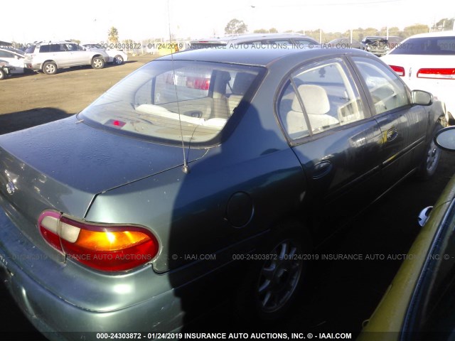 1G1NE52M5VY122231 - 1997 CHEVROLET MALIBU LS მწვანე ფოტო 4