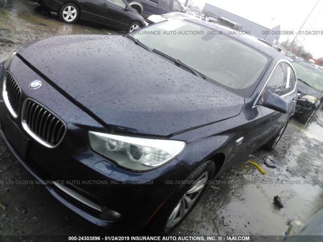 WBASP2C53CC338483 - 2012 BMW 535 XIGT BLUE photo 2