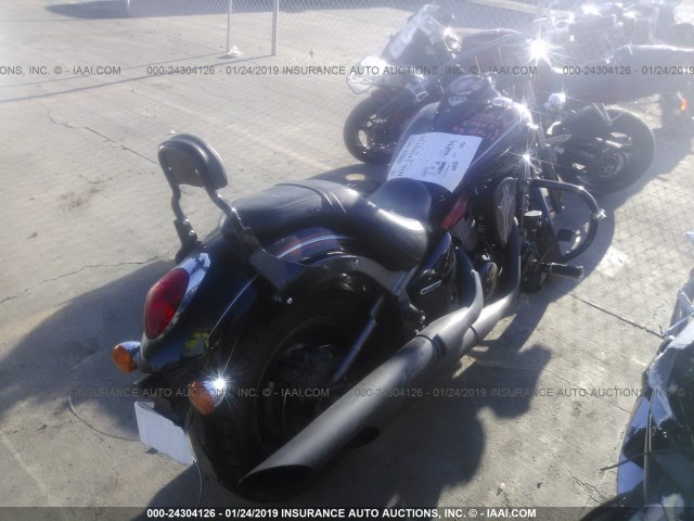 JKAVN2C139A029825 - 2009 KAWASAKI VN900 C BLACK photo 4