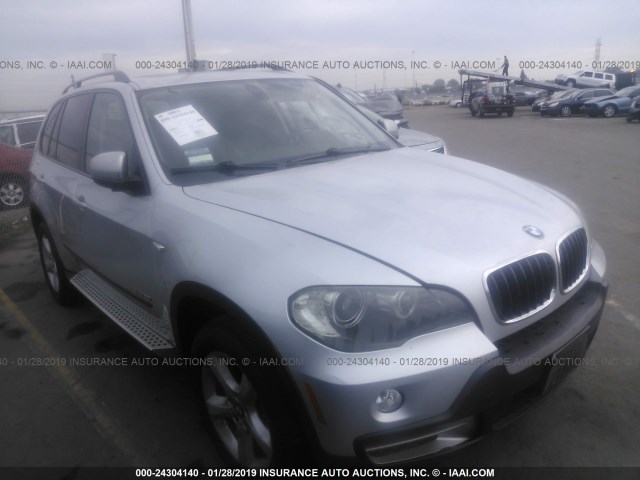 5UXFE435X9L263584 - 2009 BMW X5 XDRIVE30I SILVER photo 1