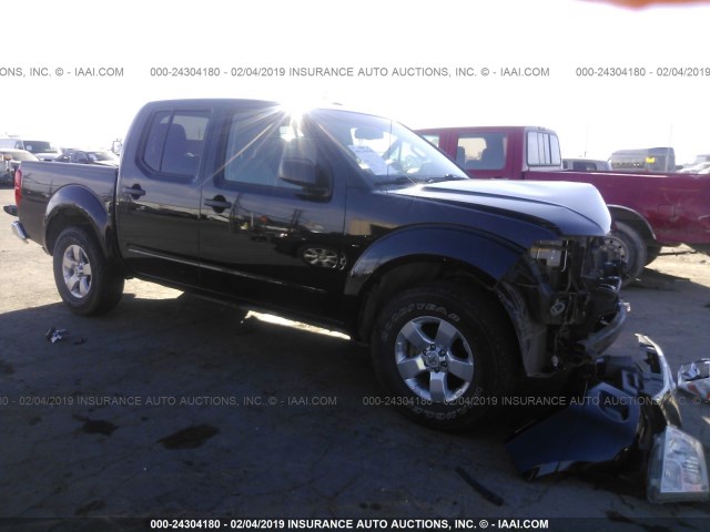 1N6AD0ER3CC402238 - 2012 NISSAN FRONTIER S/SV/SL/PRO-4X BLACK photo 1