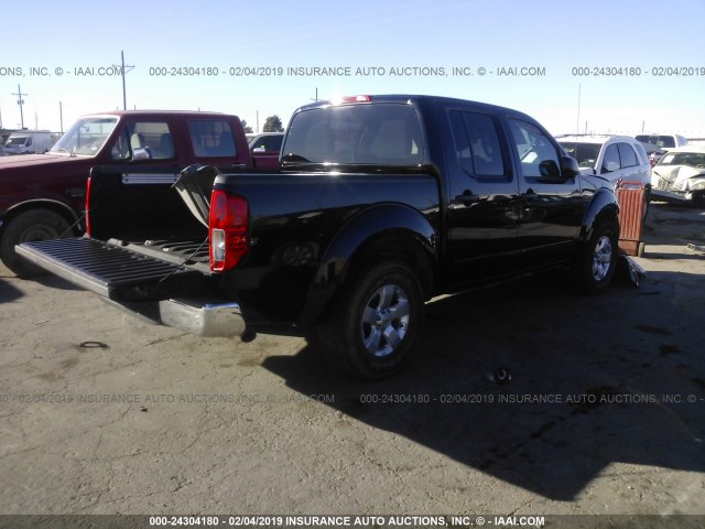 1N6AD0ER3CC402238 - 2012 NISSAN FRONTIER S/SV/SL/PRO-4X BLACK photo 4