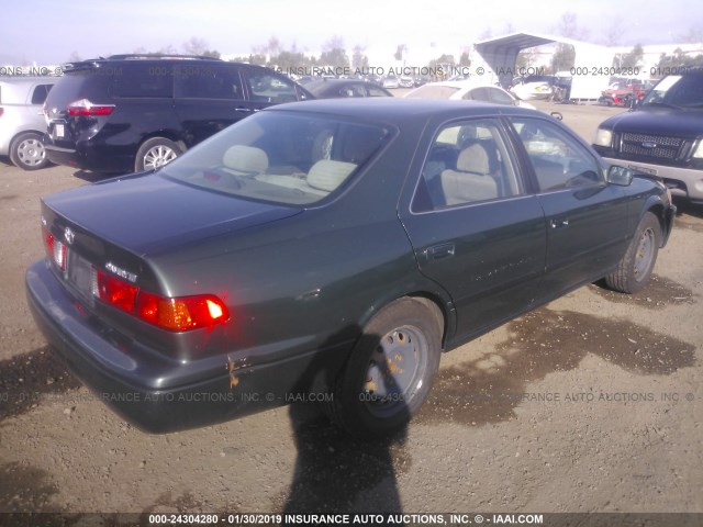 JT2BG22K1Y0441381 - 2000 TOYOTA CAMRY CE/LE/XLE 绿色 照片 4