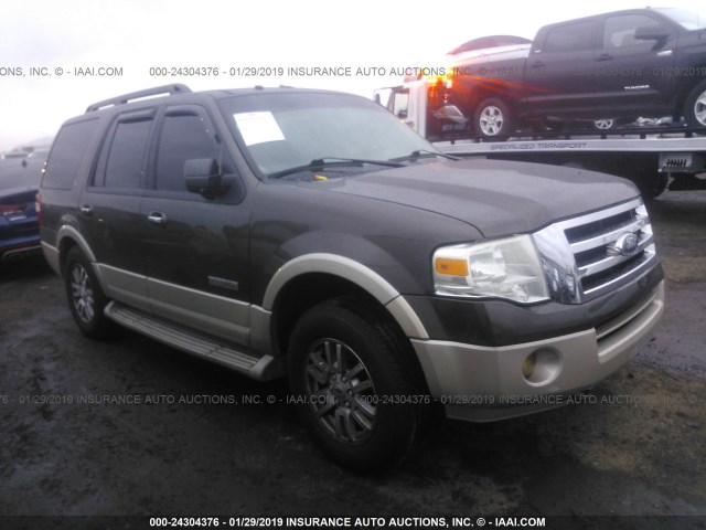 1FMFU18538LA36064 - 2008 FORD EXPEDITION EDDIE BAUER BROWN photo 1