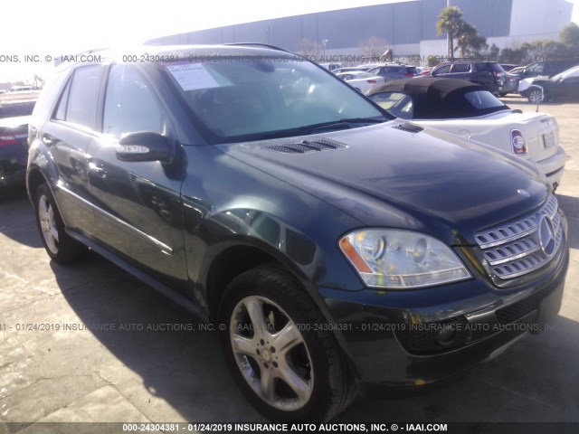 4JGBB22E88A360755 - 2008 MERCEDES-BENZ ML 320 CDI GREEN photo 1