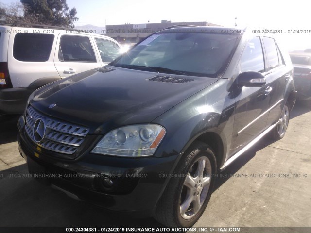 4JGBB22E88A360755 - 2008 MERCEDES-BENZ ML 320 CDI GREEN photo 2