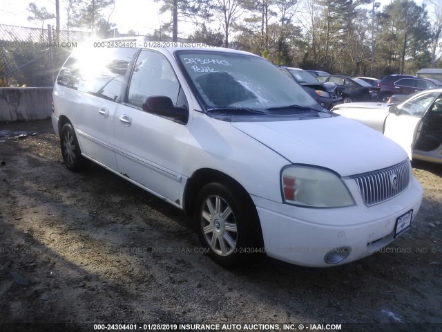 2MRDA222X7BJ01271 - 2007 MERCURY MONTEREY LUXURY WHITE photo 1