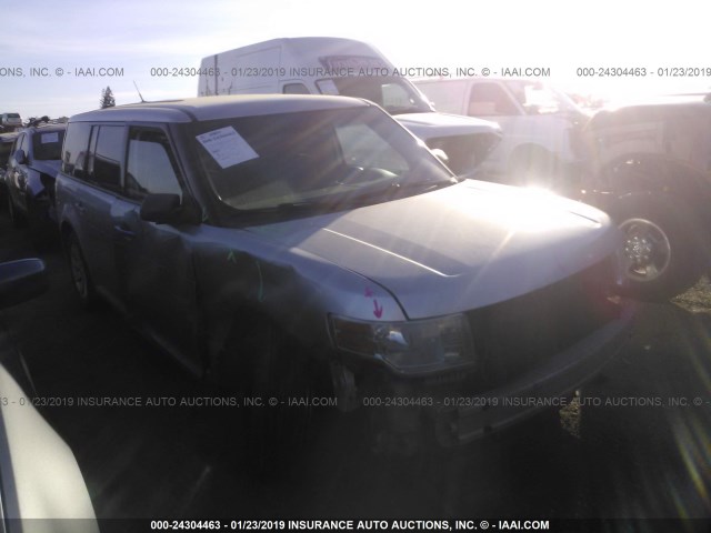 2FMGK5BC1ABA71331 - 2010 FORD FLEX SE SILVER photo 1