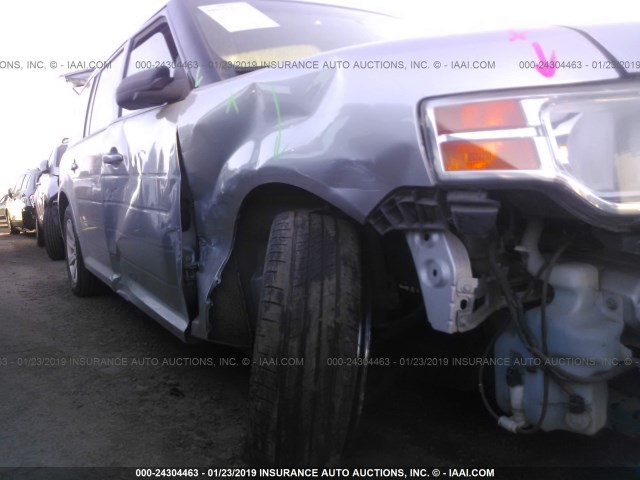 2FMGK5BC1ABA71331 - 2010 FORD FLEX SE SILVER photo 6