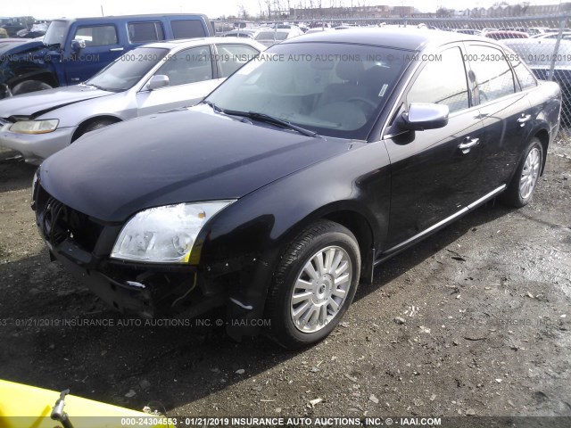 1MEHM41WX9G625784 - 2009 MERCURY SABLE BLACK photo 2