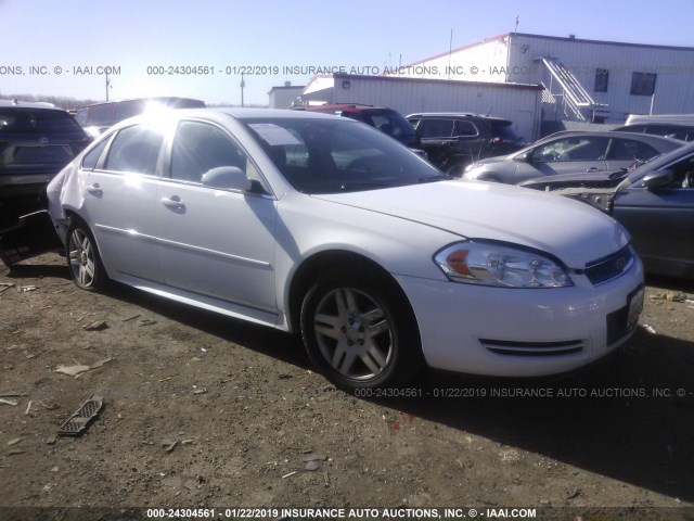 2G1WB5E31G1185090 - 2016 CHEVROLET IMPALA LIMITED LT WHITE photo 1