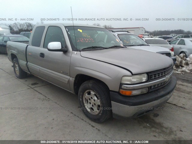 2GCEC19V711142062 - 2001 CHEVROLET SILVERADO C1500 SILVER photo 1