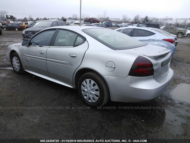 2G2WP552X71136703 - 2007 PONTIAC GRAND PRIX ვერცხლისფერი ფოტო 3