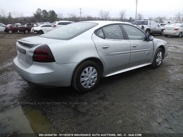 2G2WP552X71136703 - 2007 PONTIAC GRAND PRIX ვერცხლისფერი ფოტო 4