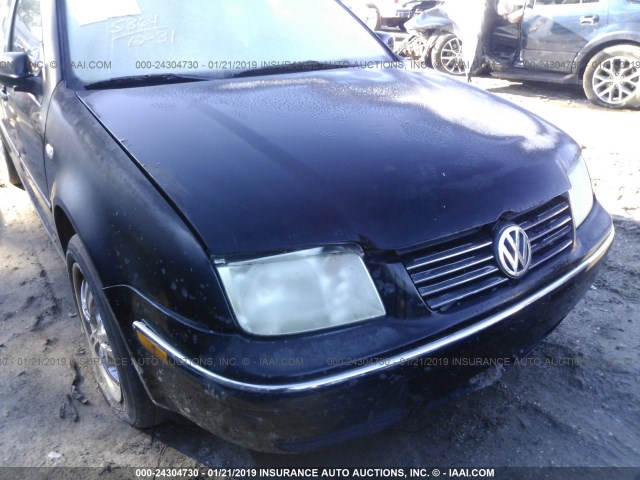 3VWSK69MX4M136776 - 2004 VOLKSWAGEN JETTA GLS BLACK photo 6