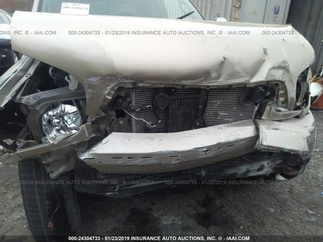 5TBRT34125S468490 - 2005 TOYOTA TUNDRA ACCESS CAB SR5 BEIGE photo 6