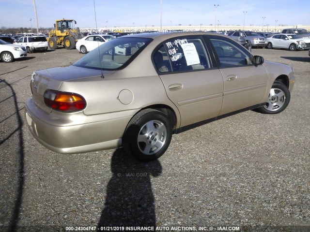 1G1ND52F74M547539 - 2004 CHEVROLET CLASSIC GOLD photo 4