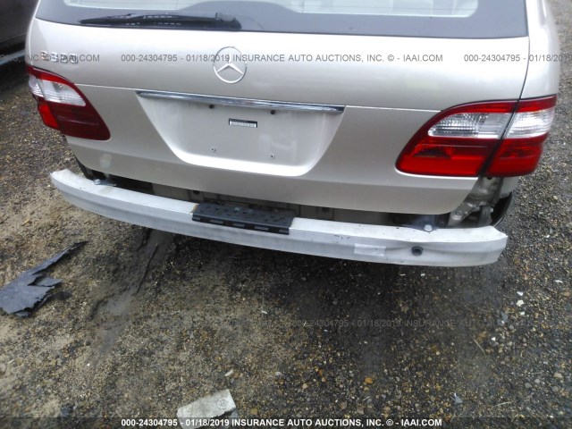 WDBUH65J05A650977 - 2005 MERCEDES-BENZ E 320 GOLD photo 6