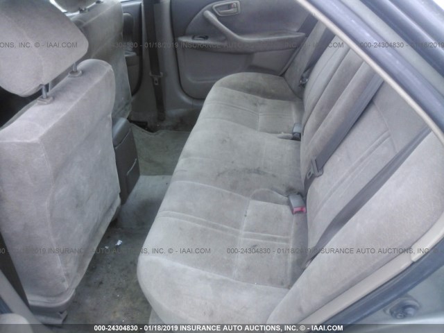 4T1BG22K8WU307346 - 1998 TOYOTA CAMRY CE/LE/XLE GRAY photo 8