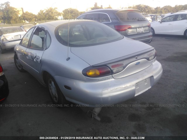 1FALP52U7VA194829 - 1997 FORD TAURUS GL SILVER photo 3