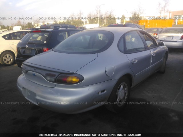 1FALP52U7VA194829 - 1997 FORD TAURUS GL SILVER photo 4