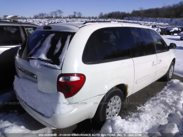 2A4GP44R37R284826 - 2007 CHRYSLER TOWN & COUNTRY LX WHITE photo 4