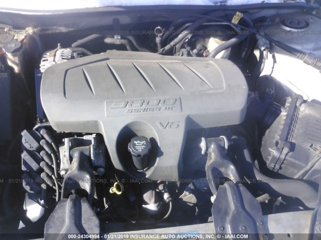 2G2WP552X71152917 - 2007 PONTIAC GRAND PRIX ვერცხლისფერი ფოტო 10