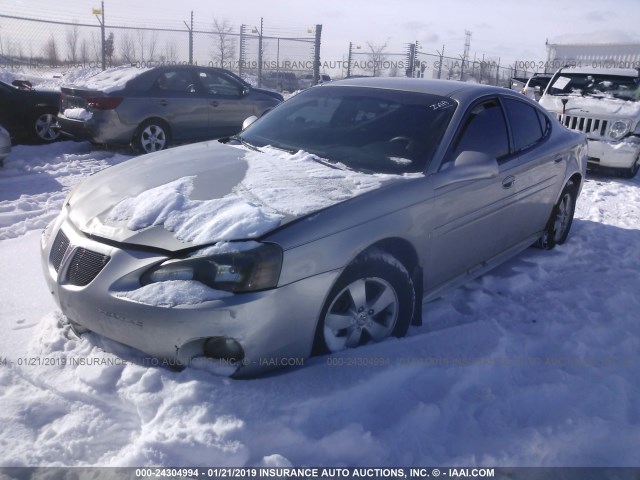 2G2WP552X71152917 - 2007 PONTIAC GRAND PRIX ვერცხლისფერი ფოტო 2