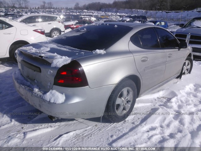 2G2WP552X71152917 - 2007 PONTIAC GRAND PRIX ვერცხლისფერი ფოტო 4