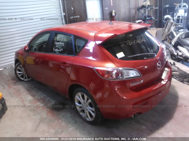 JM1BL1H63A1264758 - 2010 MAZDA 3 S RED photo 3