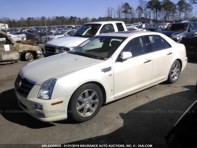 1G6DZ67A090170318 - 2009 CADILLAC STS WHITE photo 2