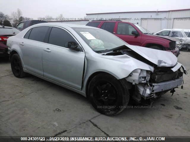 1G1ZB5EB1AF258799 - 2010 CHEVROLET MALIBU LS SILVER photo 1